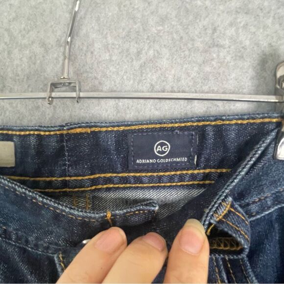 AG Adriano Goldschmied The Protege Straight Leg Jeans Dark sz. 33 x 32 - Picture 8 of 15
